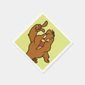 Serviette En Papier Henery Hawk Yelling (Coin)