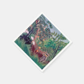 Serviette En Papier Henri Rousseau - Exotic Landscape (Coin)