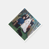 Serviette En Papier Henri Rousseau - La fête de mariage (Coin)