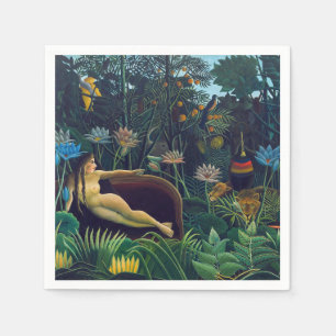 Serviette En Papier Henri Rousseau - Le Rêve / Le Reve