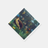 Serviette En Papier Henri Rousseau - Le Rêve / Le Reve (Coin)