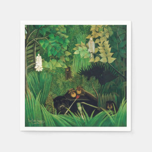 Serviette En Papier Henri Rousseau - Les Joyeux Jesters