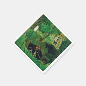 Serviette En Papier Henri Rousseau - Les Joyeux Jesters (Coin)