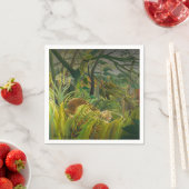 Serviette En Papier Henri Rousseau - Surpris ! (En situation)