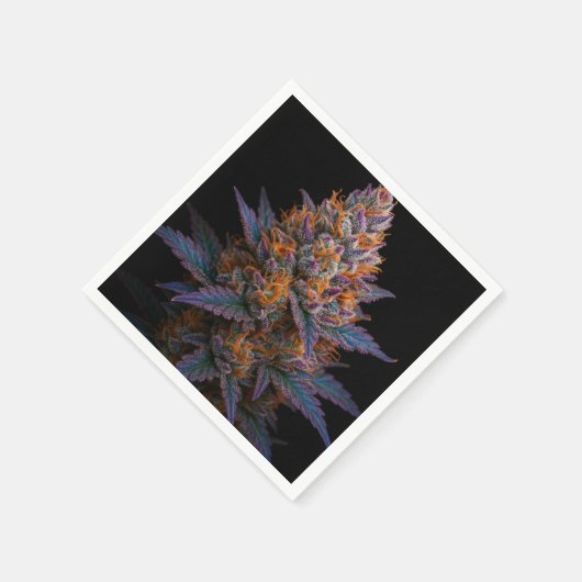 Serviette En Papier Herbe exotique (Coin)