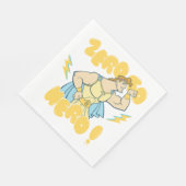 Serviette En Papier Hercules - Zero to Hero Napkins (Coin)