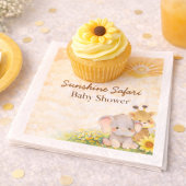 Serviette En Papier Here Comes the Son Jungle Style