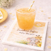 Serviette En Papier Here Comes the Son Jungle Style