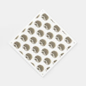 Serviette En Papier Hérisson (Coin)