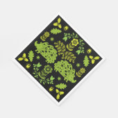 Serviette En Papier Hérisson Art populaire (Coin)