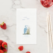 Serviette En Papier Heron tranquille (En situation)
