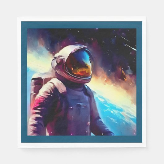Serviette En Papier Héros spatial SF 1 (Devant)