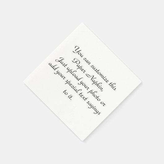 Serviette En Papier Heure de fête_ (Coin)