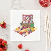 Serviette En Papier Heure de pique