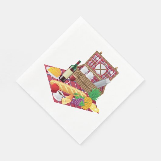 Serviette En Papier Heure de pique (Coin)