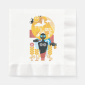 Serviette En Papier Heure d'été (Devant)