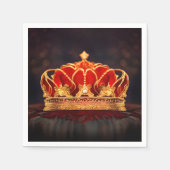 Serviette En Papier Heure d'or (Devant)