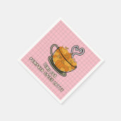Serviette En Papier Heure du dîner Citrouille épice Latte automne (Coin)