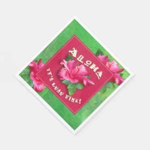 Serviette En Papier Heure du Luau