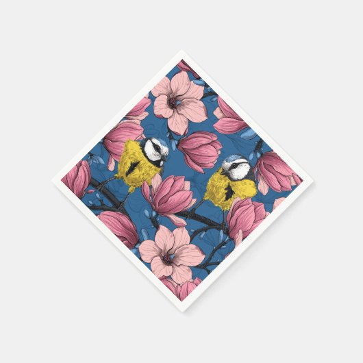 Serviette En Papier Heure du printemps (Coin)