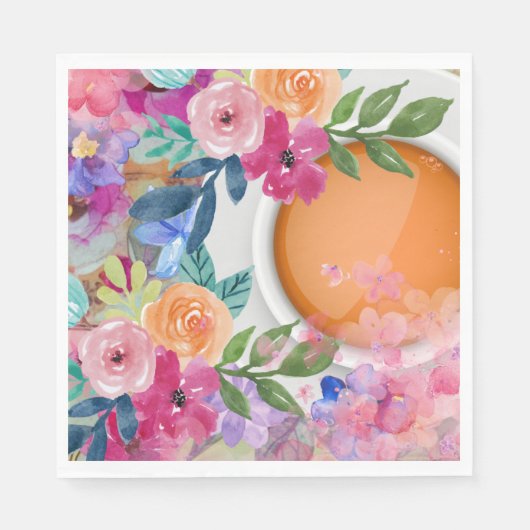 Serviette En Papier Heure du thé (Devant)