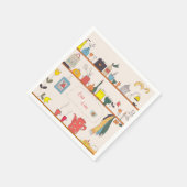 Serviette En Papier Heure du thé de cuisine (Coin)