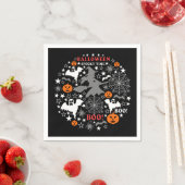 Serviette En Papier Heure Éffrayante Halloween (En situation)