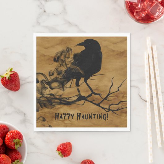 Serviette En Papier Heureux (En situation)