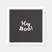 Serviette En Papier Hey Boo ! (Devant)