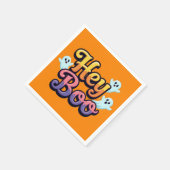Serviette En Papier Hey Boo (Coin)