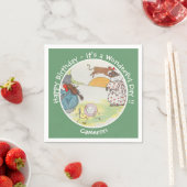 Serviette En Papier Hey Diddle Diddle Collection de fête d'anniversair (En situation)