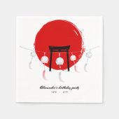 Serviette En Papier Hibachi fête d'anniversaire Vent Chimes Furin Japo (Devant)