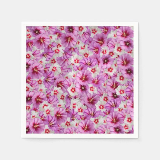 Serviette En Papier Hibiscus (Devant)