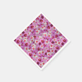 Serviette En Papier Hibiscus (Coin)