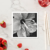 Serviette En Papier Hibiscus (En situation)