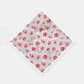 Serviette En Papier Hibiscus (Coin)