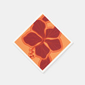 Serviette En Papier Hibiscus épopé Floral hawaïen (Coin)