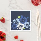 Serviette En Papier Hibiscus épopé Floral hawaïen (En situation)