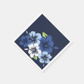 Serviette En Papier Hibiscus épopé Floral hawaïen (Coin)