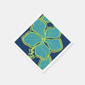 Serviette En Papier Hibiscus épopé Floral hawaïen (Coin)
