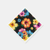 Serviette En Papier Hibiscus tropical (Coin)