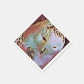 SERVIETTE EN PAPIER HIBOU (Coin)