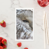 Serviette En Papier Hibou (En situation)