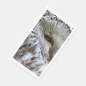 Serviette En Papier Hibou (Coin)