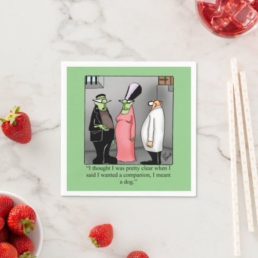 Serviette En Papier Hilaire Halloween Party Napkins (En situation)