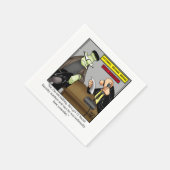 Serviette En Papier Hilarious Halloween Humour Party Napkins (Coin)