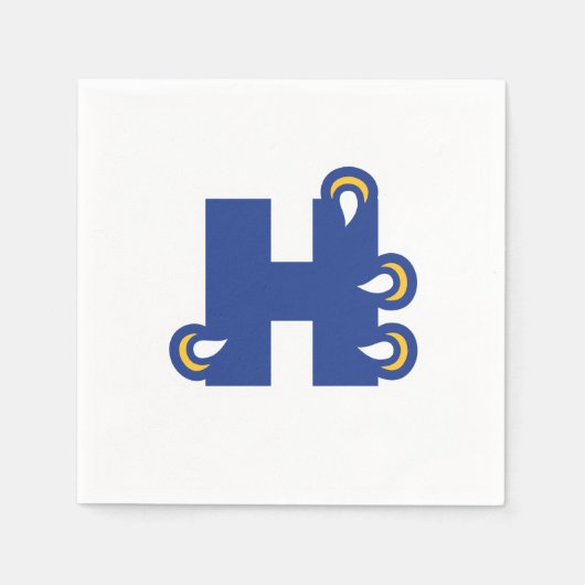 Serviette En Papier Hilbert College H (Devant)
