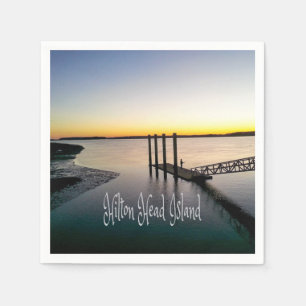 Serviette En Papier Hilton Head Island Caroline du Sud