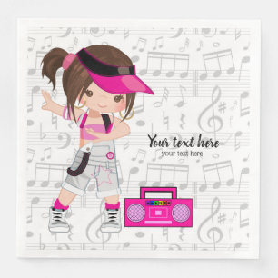 Serviette En Papier Hip hop