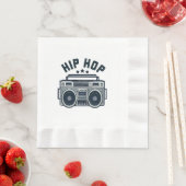 Serviette En Papier Hip hop (En situation)